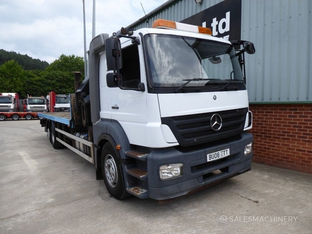 Mercedes Benz Axor 2529 Year 08 Price 7 243 Eur Used Flatbed Trucks For Sale 5041