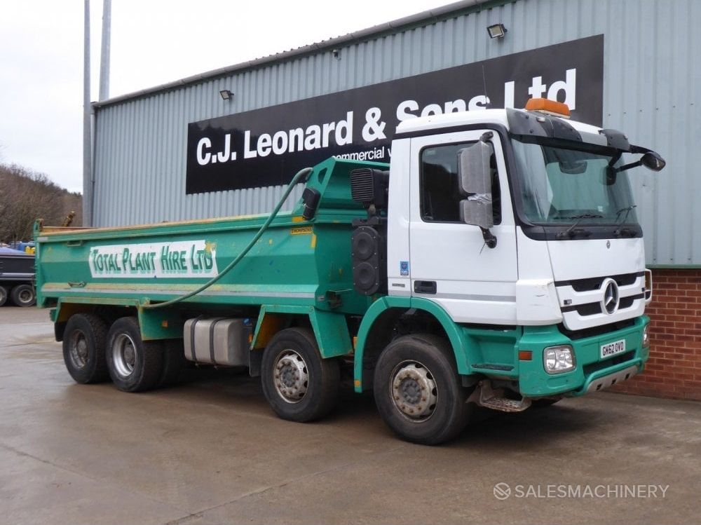 Mercedes Benz Actros 3241 Year 12 Price 0 Eur Used Tipper Trucks For Sale 4852